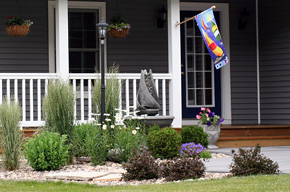 cottage entrance